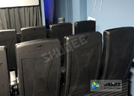 Large Screen 4D Cinema System With Comfortable Pure Hand-Wrapped PU Leather Motion Seats