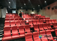 Electric 4D Cinema Equipment With Energy Saving Smooth 4 Seats / Chair