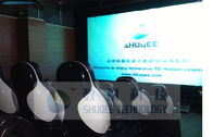 Hydraulic 4DOF 5D Movie Theater 5d Movie Theatre With Dynamic System Motion Rides