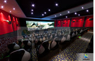 3 Seats / Set Dynamic 6d Movie Theater For 9 / 18 / 24 / 36 Persons Room