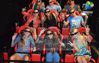 Fantastic 7D Cinema System With Adventure Movies , Flexible Motion Chairs