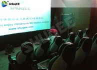 Funny Mini 5D Movie Theater Luxury Electric System For 24 Seats Special Effects