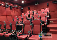 Mini Home Luxury Seats 5D Movie Theater Equipment With Lightning , Fog Effect