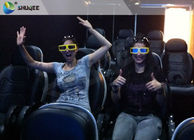 Fantastic 7D Movie Theater Equipment With Special Effect Chairs Customize Logo