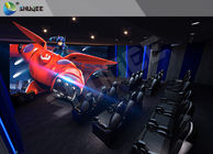 Theme Park 7D Motion Film Theater Equipment With Attracting 12 Dynamic Special Effects