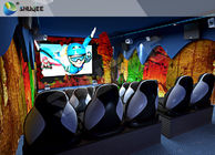 Fun And Exciting Electric 5D Cinema System Solid / Stable Movie Theater Chairs