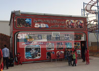 Outdoor 5D Cinema Equipment With Movement Seats And Special Effects