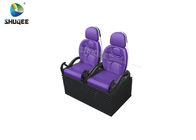 3 / 2 People Per Set Motion Cinema Seating Artificial Leather Durable