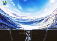360 Degree 4D Cinema Dome Godzilla 100㎡ Area Snow Or Smoke Effect