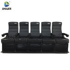 Modern 4D Cinema Chair / Comfortable VIP High Back Movie Theater Seat