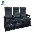 Modern 4D Cinema Chair / Comfortable VIP High Back Movie Theater Seat