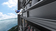 Aerial View 12M HD U-Screen 72 People Theater for City Cultural Communication