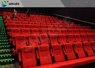 Cost-Effective Red Folded PU Leather Chair For 50-120 People 3D Cinema