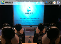 Customizable Arc Screen 5D Cinema Equipment Rides Cabin For Game Zone