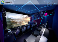 Gaming Room Luxury 5D movie theater seats With Dynamic Effects