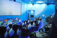 Gaming Room Luxury 5D movie theater seats With Dynamic Effects