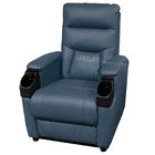 Multi Functional Movie Theater Chairs Genuine Leather Soft Cinema Sofa Custom