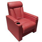 Red VIP Leather Cinema Sofa Retro Soft Movie Theater Seats SQ-M884