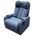 Synthetic Leather Home Theater Seating VIP Sofa With Electric Pedal