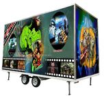 Mobile Simulator Mini 5d Cinema Trailer With Motion Chair Theater