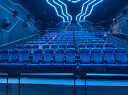 Modern 4D Cinema Motion Seats Leather Chair Pneumatic / Electronic Effects