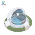 Curved Screen 360 Dome Movie Theater With 4DM Electric Motion Seats For Museum / Theme Park