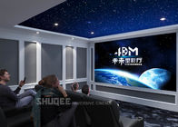 Home Cinema System With Black Recliner Sofa / Projects / Speakers / Screen