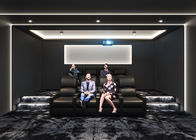 Theater Movie Projector Home Cinema System With 7.1 Speakers / Reclining Chairs