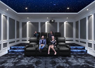 Home Cinema System With Black Recliner Sofa / Projects / Speakers / Screen