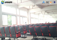 Exciting 4D Cinema Equipment Seats Can Movement From Front To Back 50 - 200 Seats