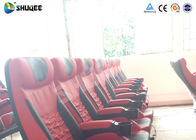 Exciting 4D Cinema Equipment Seats Can Movement From Front To Back 50 - 200 Seats