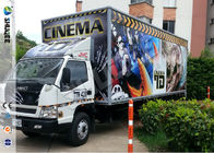 Luxury Chairs Truck Mobile 7d Movie Theater System With 9 Special Effects