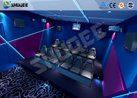 Mobile Seating Chairs 5D Cinema System Spray Air / Spray Water 5D Motion Simulator