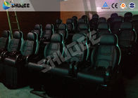 Black Pneumatic Motion Seat 5D Motion Cinema 5D Simulator Equipment TUV Approval