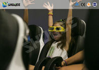 Cinema Simulator 5D Movie Theater With Special Design Fiberglass Material