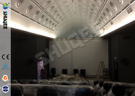 Genuine Leather / Fiberglass 7D Cinema System , Special Effect System 60 Movie Chairs
