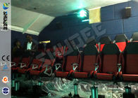 Ethiopia Theme Park 4D Cinema Equipment , Electromotive Control System Motion Chair