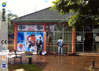 Ethiopia Theme Park 4D Cinema Equipment , Electromotive Control System Motion Chair
