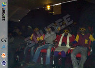 Ethiopia Theme Park 4D Cinema Equipment , Electromotive Control System Motion Chair