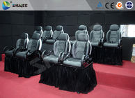 3 Seats Funny 7D Movie Theater Dynamic System Simulation Motion Rides Equipment