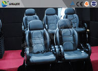 3 Seats Funny 7D Movie Theater Dynamic System Simulation Motion Rides Equipment