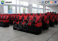 Electronic System 4D Movie Theater Red 4DM Cinema Motion Chair For Children