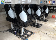 Two Seats Together 5D Simulator Motion Chair With Projectors / Screen System