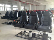 Good Patented Design 5D Movie Theater With 6 Effects Genuine Black Leather Chair