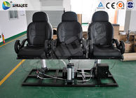 Good Patented Design 5D Movie Theater With 6 Effects Genuine Black Leather Chair