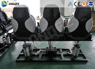 Pneumatic / Electronic 7 D Movie Theater With Genuine Leather Chair