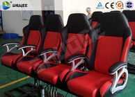 Amusement Park  Dinosaur Cabin Movie Theater Equipments With 4 Seats