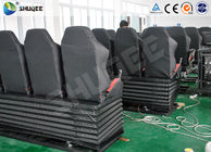 5D Digital Theater System PU Leather Seats Pneumatic / Hydraulic / Electronic