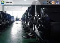 Black Luxury Seats 7d Simulator Cinema Motion Chair In Genuine Leather Material