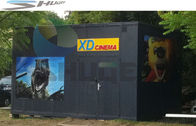 XD  Movie Theater Equipment, 3D 4D 5D Mobile Cinema Cabin For Indoor / Outdoor